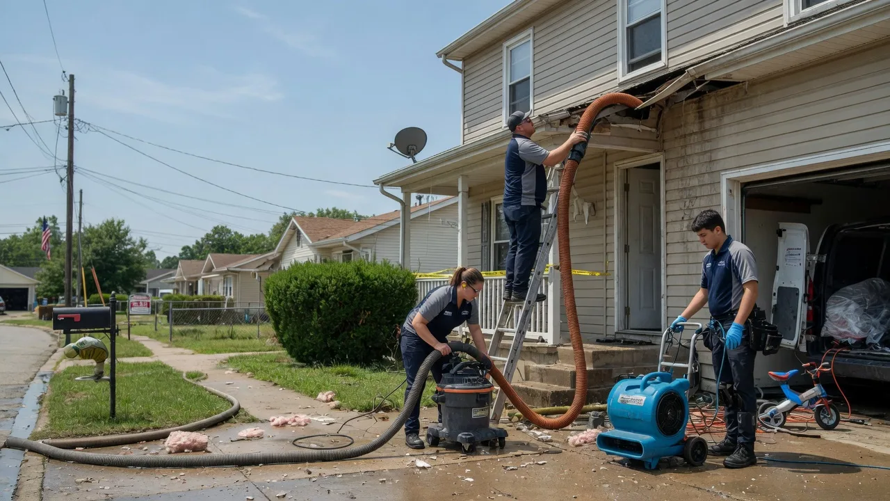Water Damage Restoration in Oldtown, ID near me